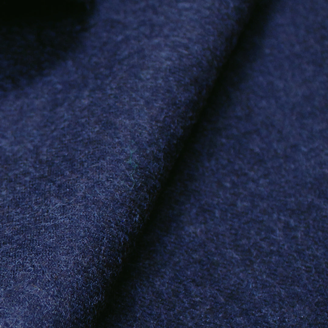 'Montblanc' wool/viscose twill suiting - sapphire