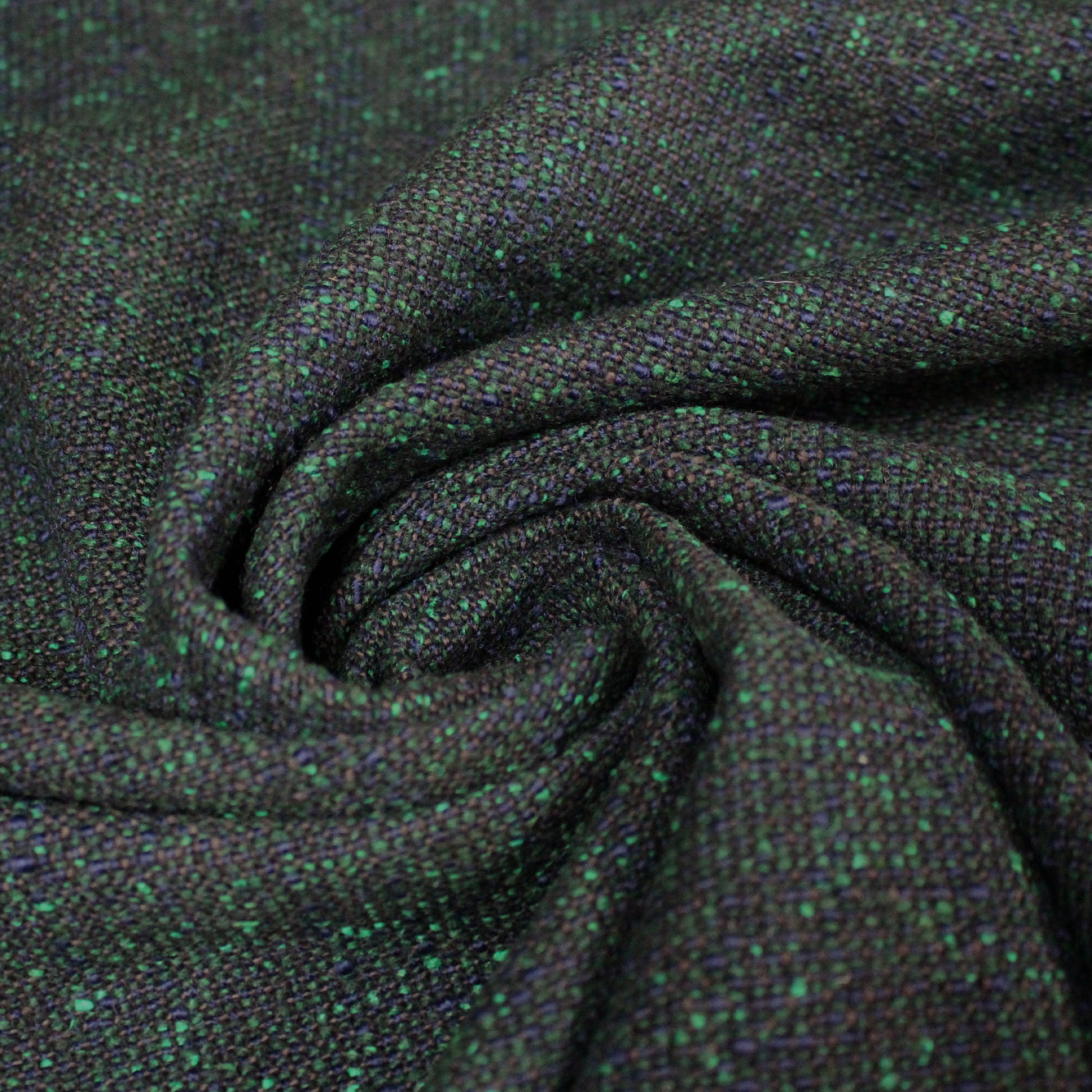 G1venchy speckled tweedy suiting - emerald