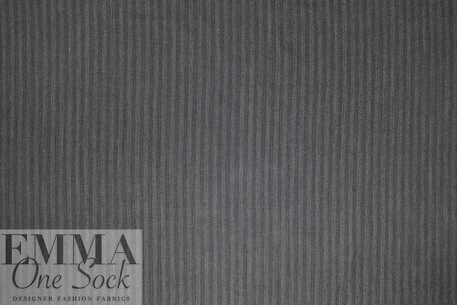 Italian cotton/wool blend subtle stripe suiting