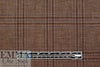 Italian linen/wool/silk plaid suiting - acorn, slate, off black 2.25 yd