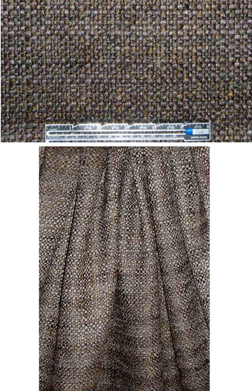 Italian bronzey/antique silver fancy tweed