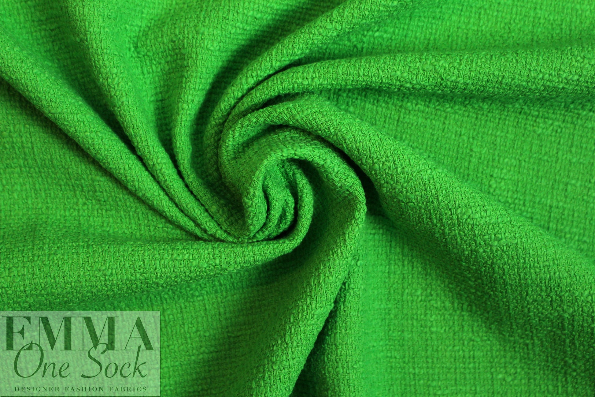 designer classic green cotton blend textured suiting
