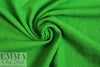 designer classic green cotton blend textured suiting 1.5 yds