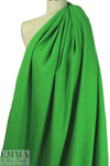 designer classic green cotton blend textured suiting