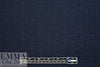 designer navy cotton blend textured suiting 1.75 yds