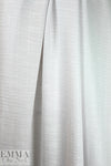 designer white textured boucle' suiting .875 yds