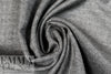 NY designer b/w horizontal herringbone wool suiting .75 yds
