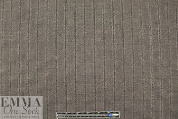 Italian all-wool reversible earthy stripe suiting