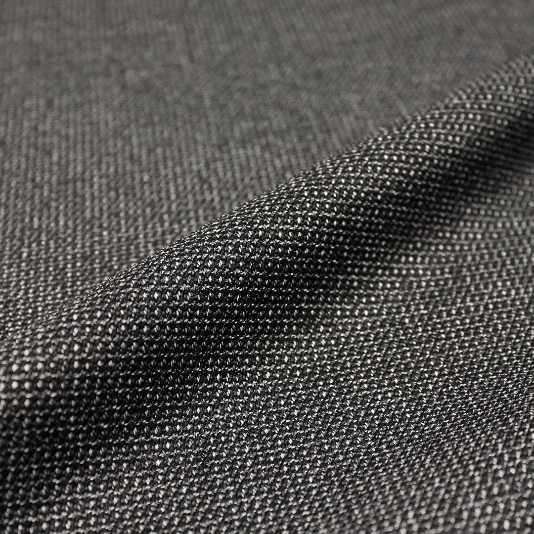 Italian viscose blend 'twisty tweed' suiting  .625 yds