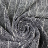 French tweedy wool bouclé - salt and pepper/cream 1 yard
