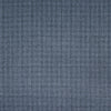 French virgin wool tweedy plaid suiting - dusky blue/black .5 yds