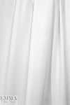 Cairo matte finish Egyptian cotton shirting - optic white 1.875 yds