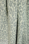 Italian textured wool matelasse' knit - leopard 2.5 yd