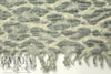 Italian textured wool matelasse' knit - leopard 1.75 yd
