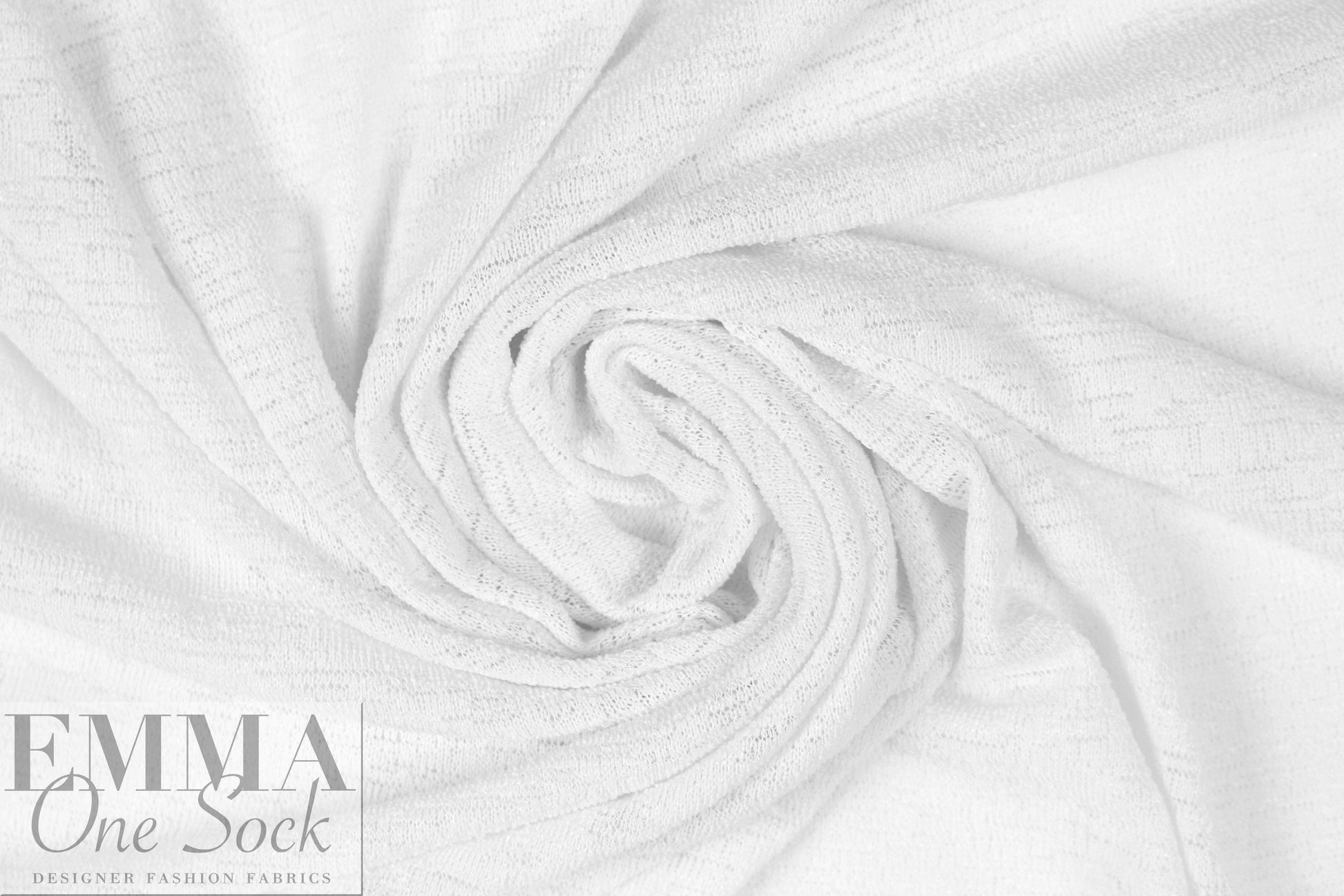 catalina crepe sweater knit - optic white