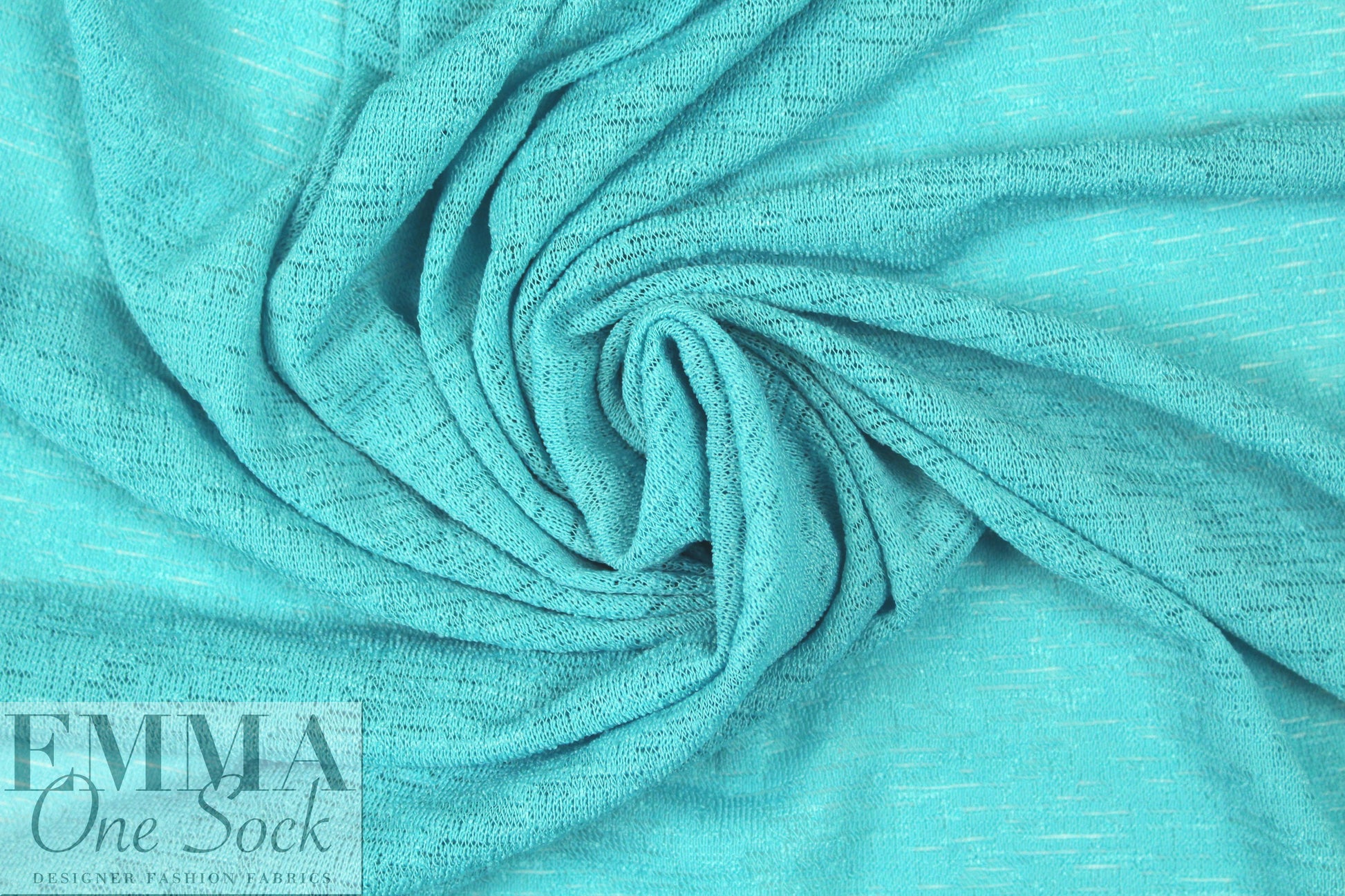 catalina crepe sweater knit - aquatic 1.125 yds