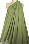 catalina crepe sweater knit - avocado 1.75 yd