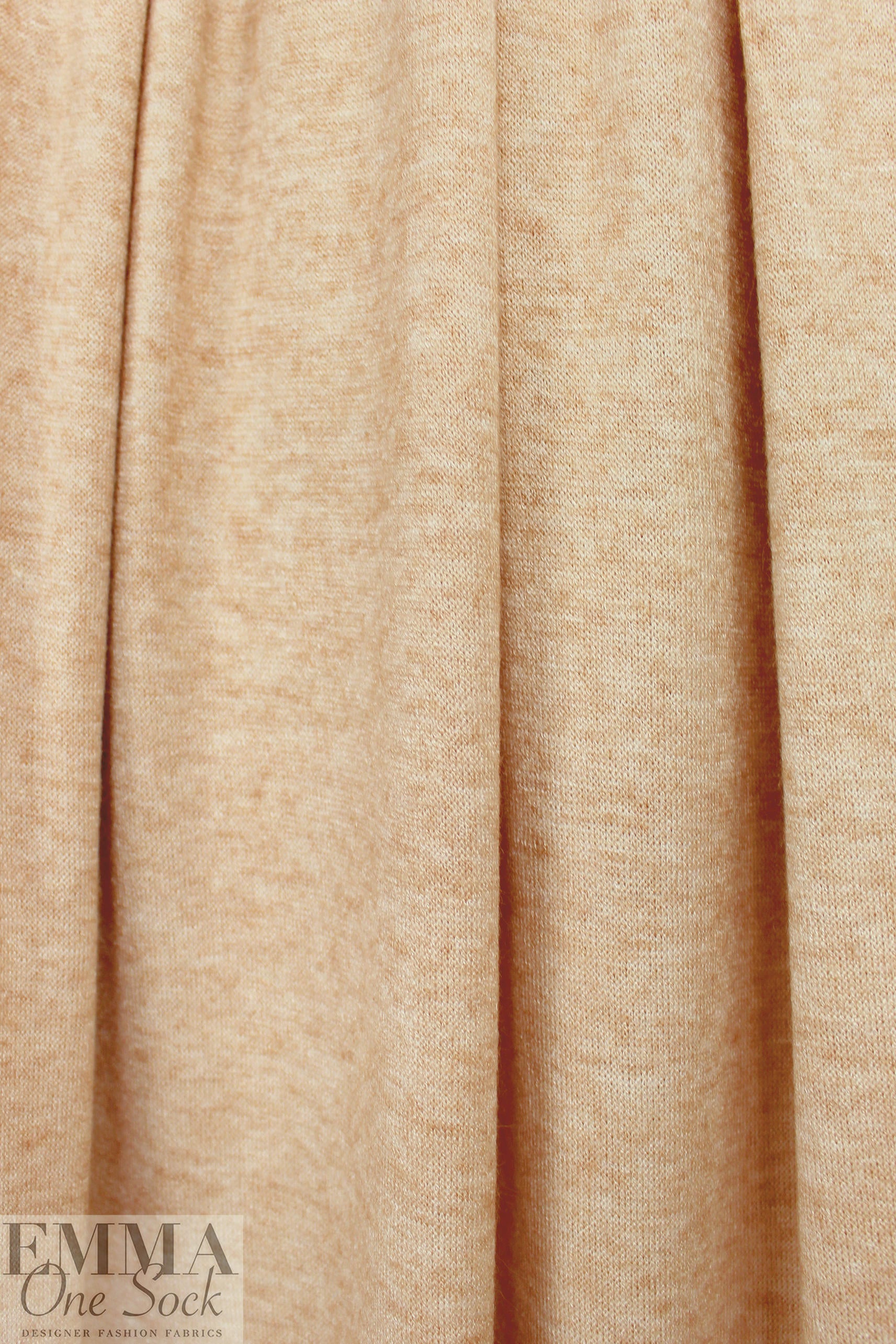 lightweight rayon blend sweater knit - toasted coconut .75 yds