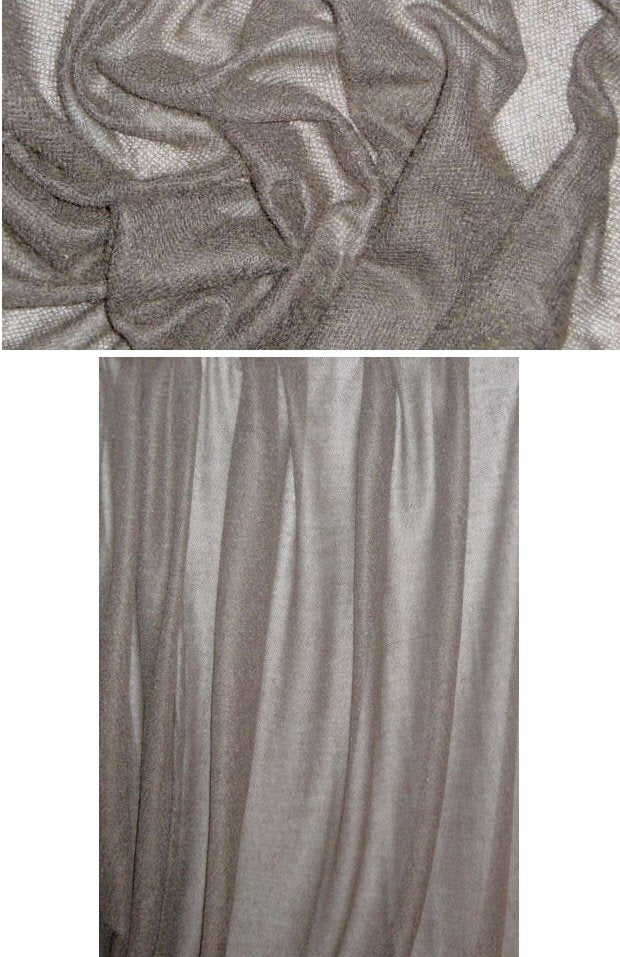 NY designer featherweight sweater knit - mocha