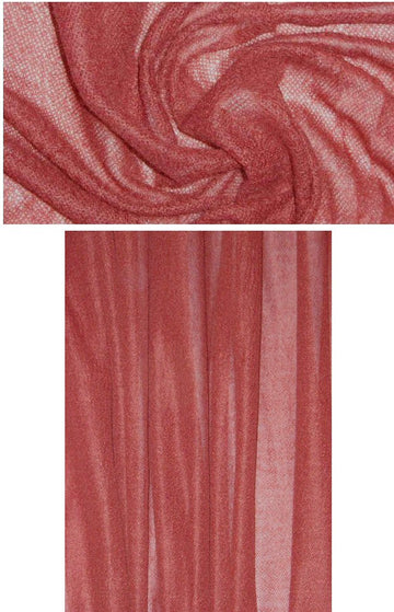 NY designer featherweight sweater knit - paprika