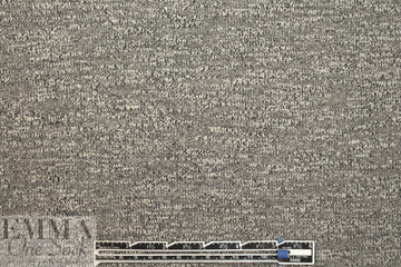 CA designer cotton blend sweater knit - salt/pepper 1.75 yd