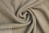 NY designer wool ribbed sweater knit - woodsy heather