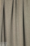 NY designer wool ribbed sweater knit - woodsy heather