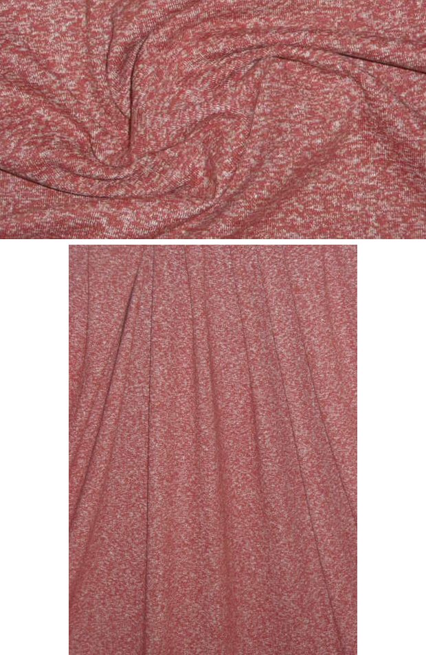 hemp/organic cotton melange sweater - marsala