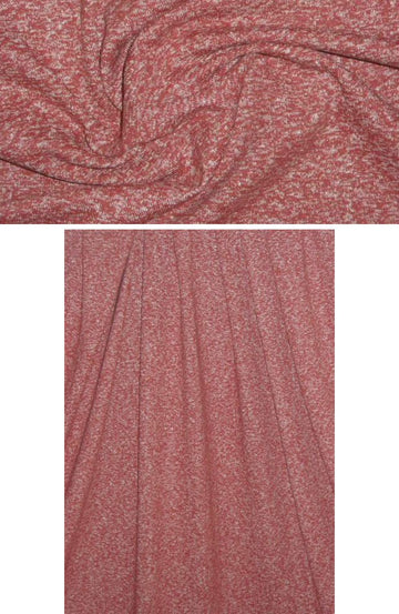 hemp/organic cotton melange sweater - marsala