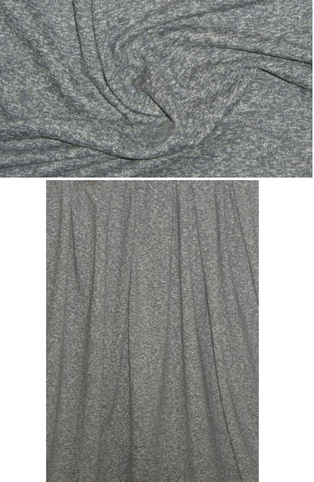 hemp/organic cotton melange sweater - storm 1.25 yds