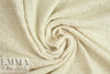 CA designer cotton 'brick' stitch sweater knit - ivory