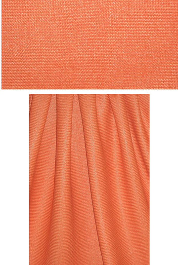 NY designer raffia-texture marigold sweater knit