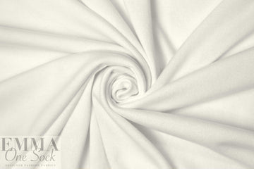 soft and drapey sweater knit - creamy white .75 yds