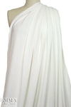 soft and drapey sweater knit - creamy white 1.875 yds