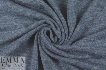 soft, drapey, heathery sweater knit - darker denim