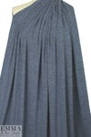soft, drapey, heathery sweater knit - darker denim