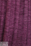 variegated yarn dye sweater knit - raspberry frappe 1.75 yds