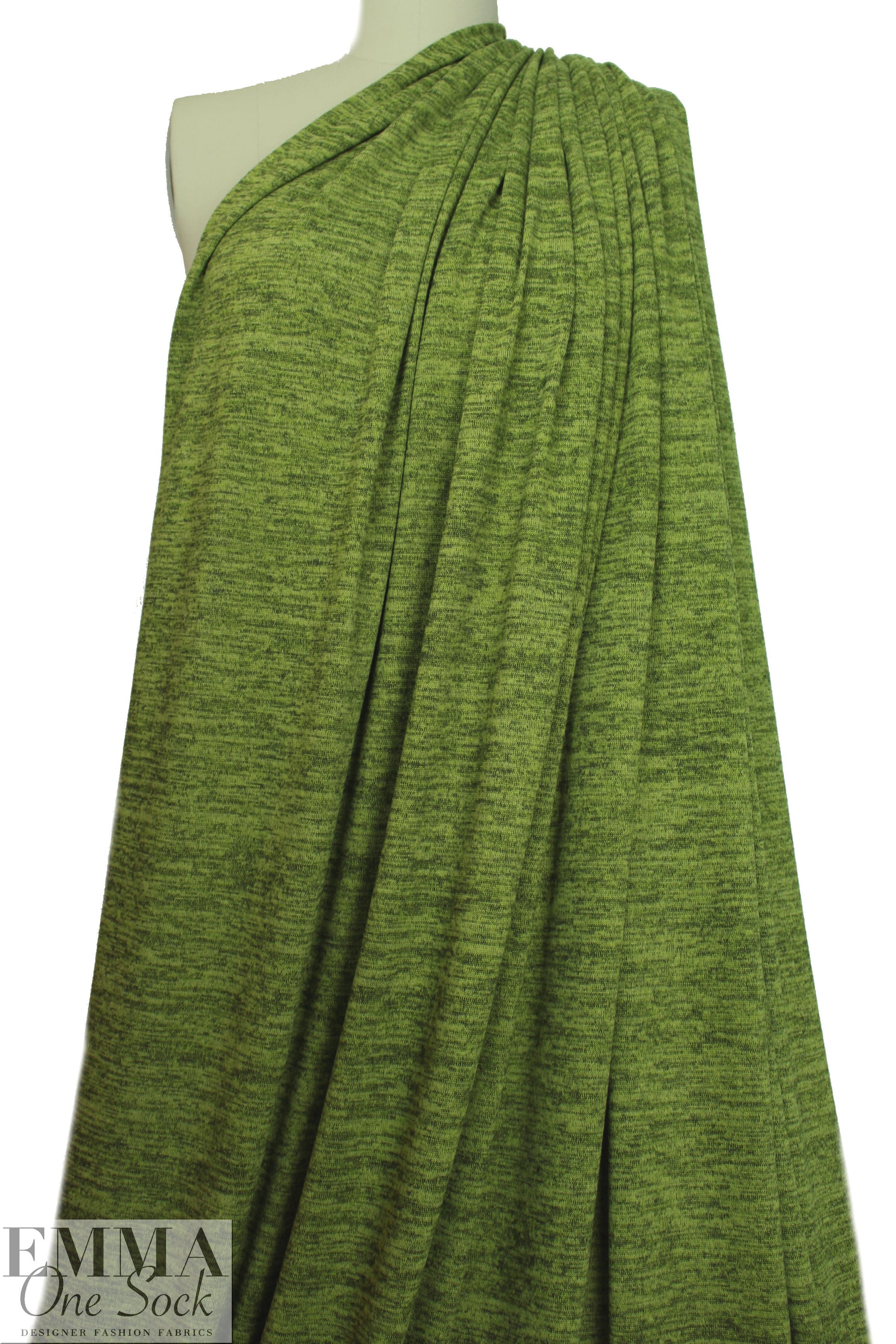 variegated yarn dye sweater knit - kiwi mix .75 yds