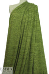 variegated yarn dye sweater knit - kiwi mix 1.75 yd