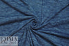 variegated yarn dye sweater knit - denimy mix 1.625 yd
