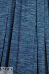 variegated yarn dye sweater knit - denimy mix 1.625 yd