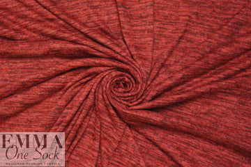 variegated yarn dye sweater knit - grenadine 1.75 yd