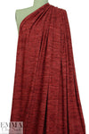 variegated yarn dye sweater knit - grenadine 1.5 yd