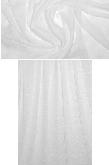 variegated yarn dye sweater knit - white 1.625 yd