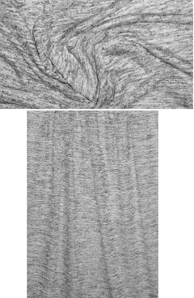 variegated yarn dye sweater knit - salt-pepper