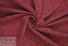 tweedy ribbed sweater knit - bordeaux/mauve 1 yard