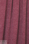 tweedy ribbed sweater knit - bordeaux/mauve 1.33 yds