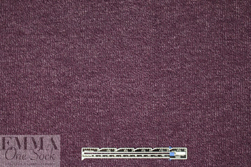tweedy ribbed sweater knit - gloxinia/silver 1.875 yd