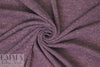 tweedy ribbed sweater knit - gloxinia/silver 1 yard