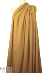 tweedy ribbed sweater knit - caramel